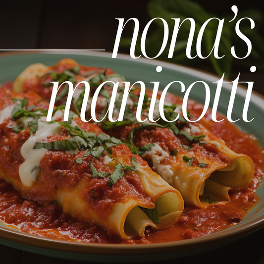 Nona's Italian Manicotti
